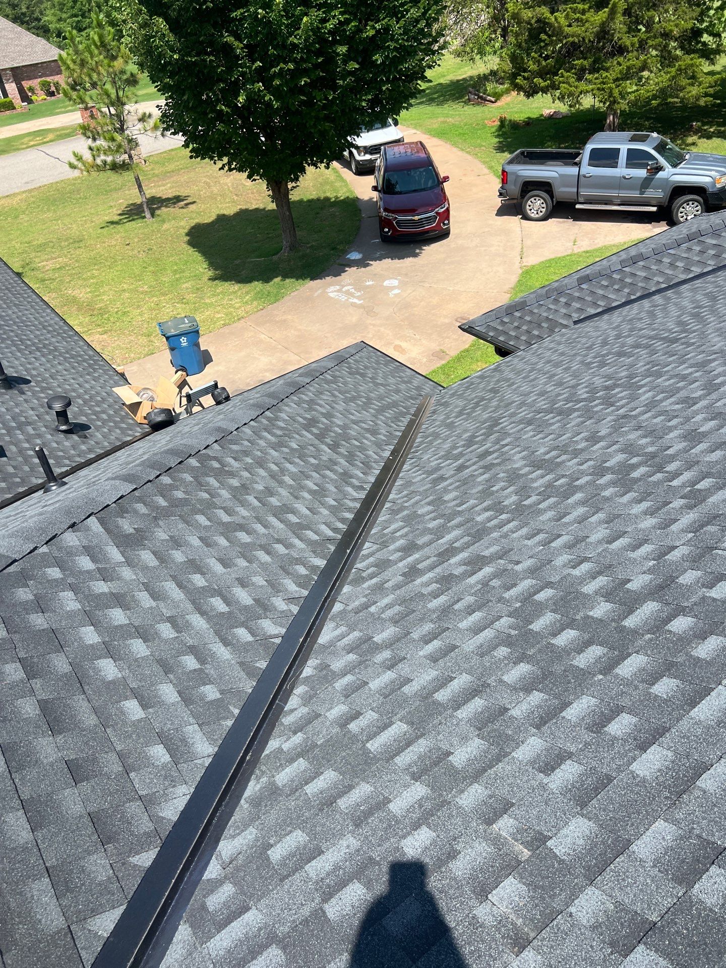 roof, vent, & chimney siding replacement in Edmond by McCann's Roofing and Construction