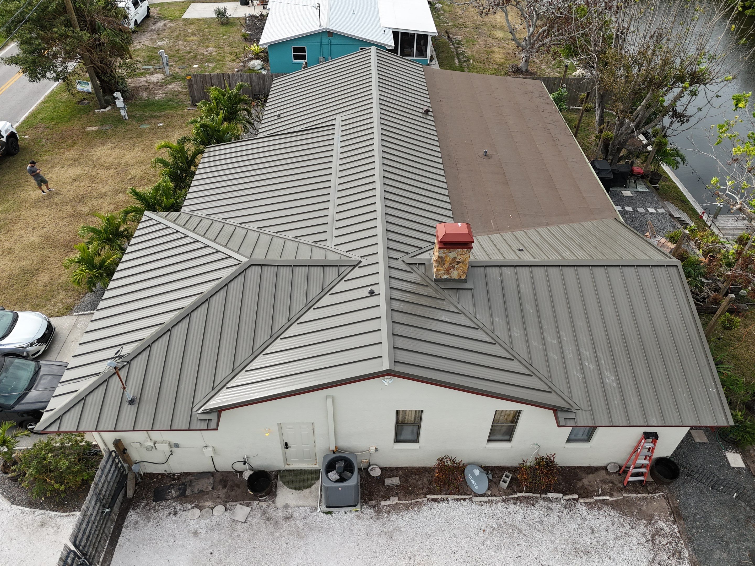 Roof replacement in Ruskin FL. by Steadfast Roofing 