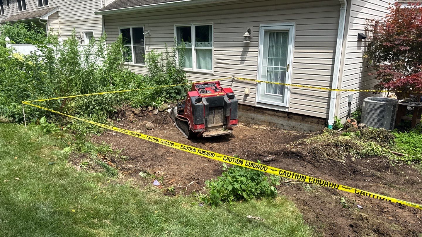 Broom Finished Patio  by NG Masonry & Construction LLC