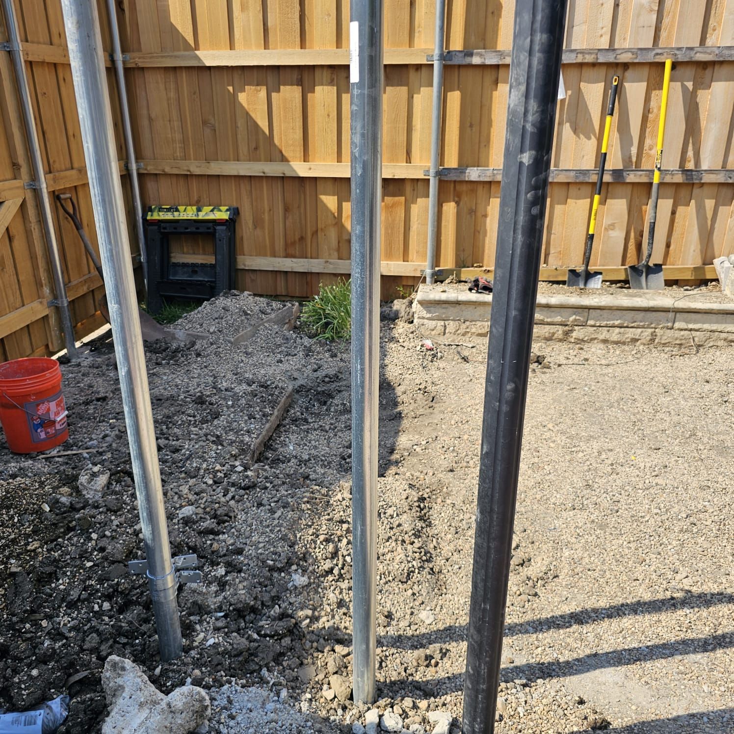 Fence & Concrete Patio by EL-GC LLC 