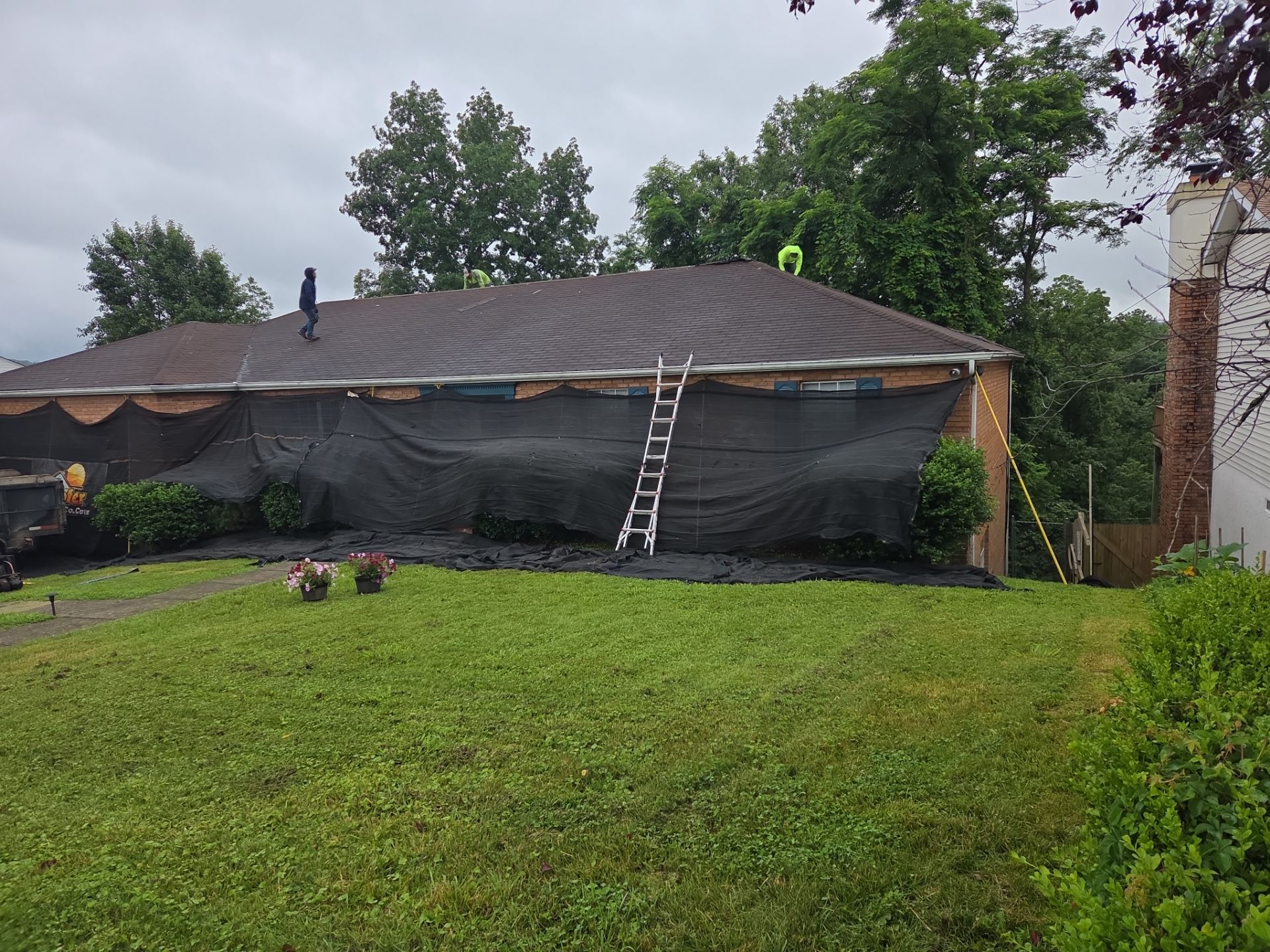 IKO Dynasty Granite Black Roof Completed in Cross Lanes, WV by Mr. Roofer