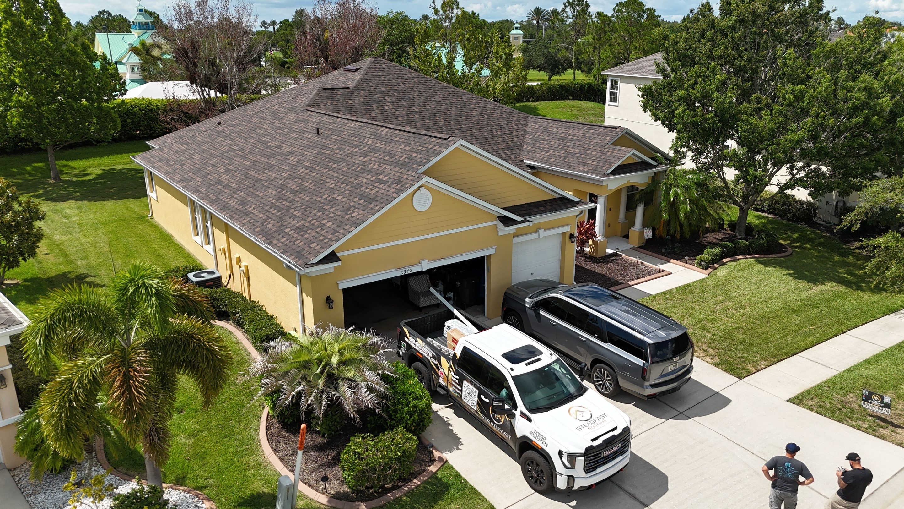 Roof Replacement in Apollo Beach, FL by Steadfast Roofing 