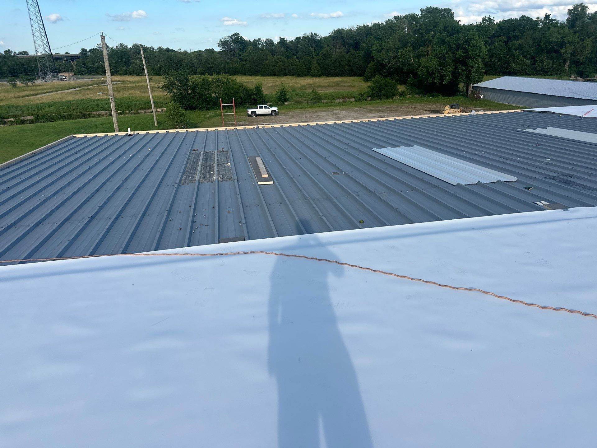 Commercial TPO Membrane Roof Install  by Titan Commercial & Residential Roofing 