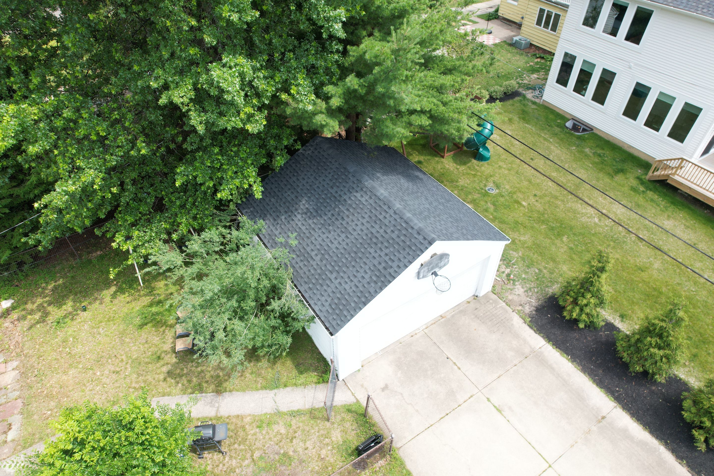 Cleveland heights roof storm restoration replacement by Atlas Roofing & Restoration