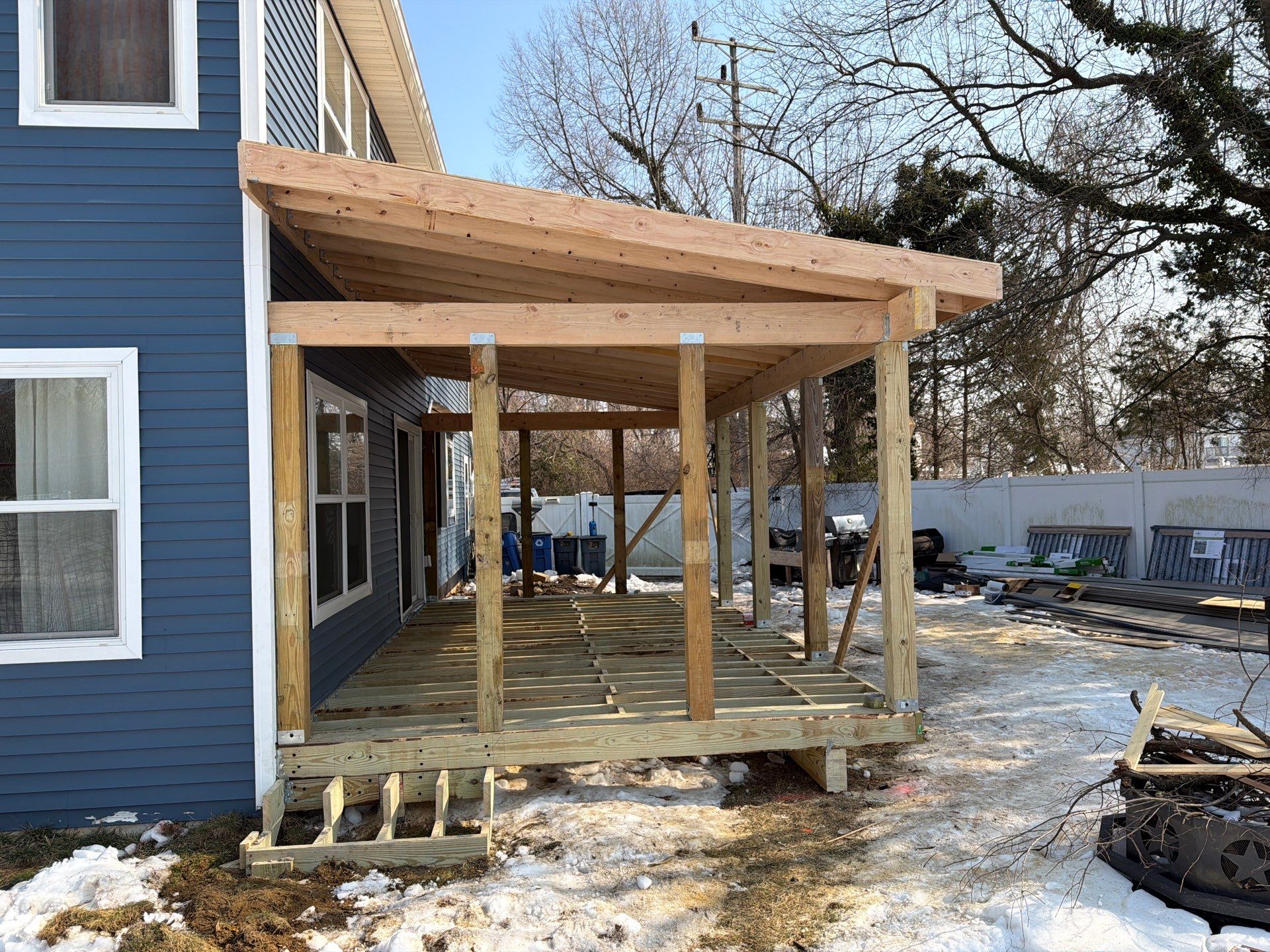 New Deck Porch In Keport by deck guardian