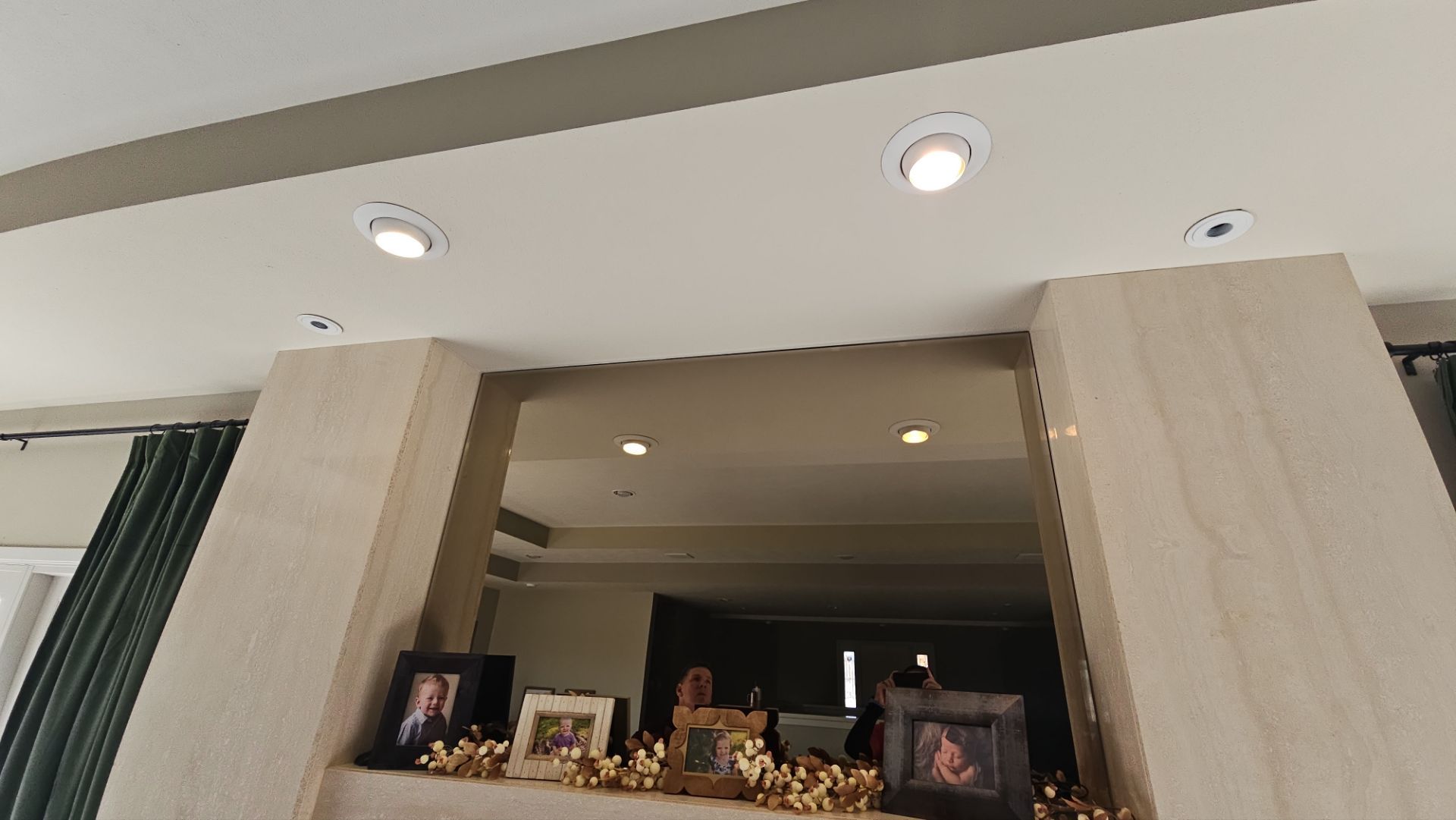 Fireplace TV Outlet by Abe Electric 