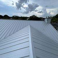 26ga 1" Nail-Strip Mill Finish  by Total Roofing System The Metal Roof Experts