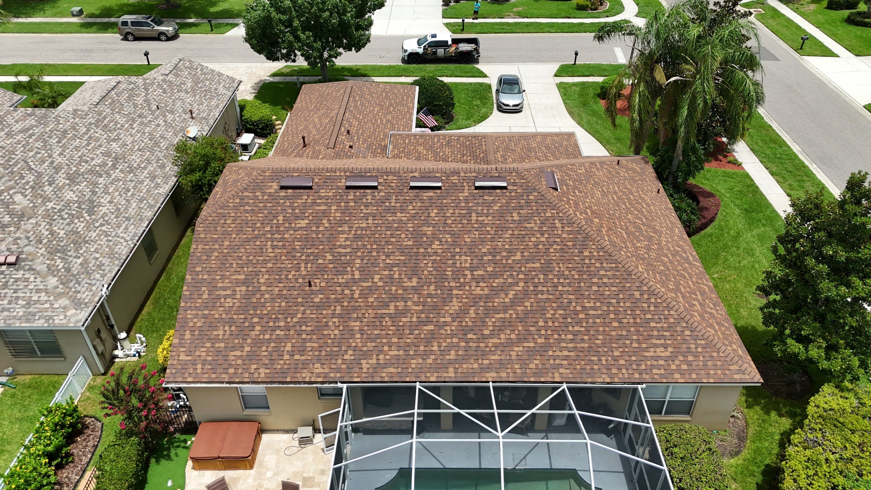 Roof Replacement in Lutz, FL by Steadfast Roofing 