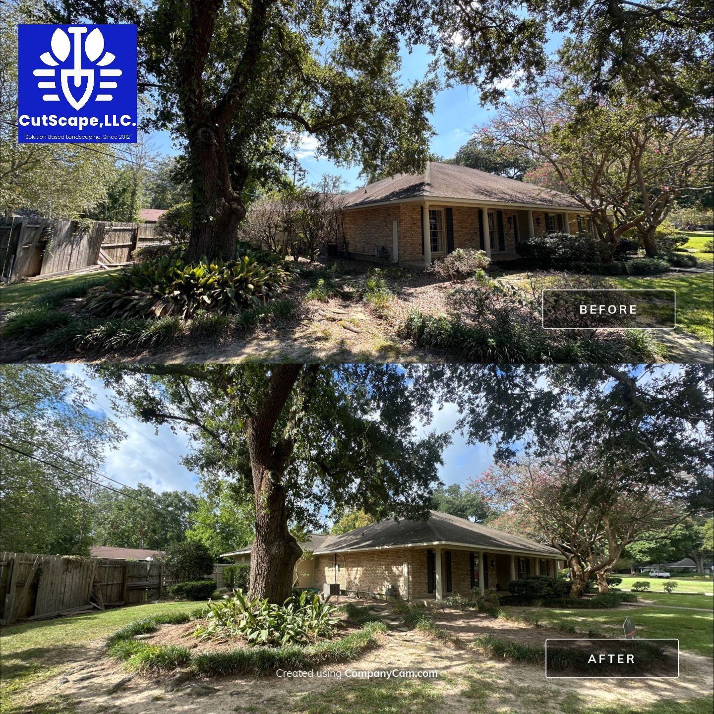 HERBICIDE / CLEAN OUT / TRIM / BRUSH DEBRIS REMOVAL using BRUSH REMOVAL / PROPERTY CLEAN UP LABOR by CutScape, LLC.