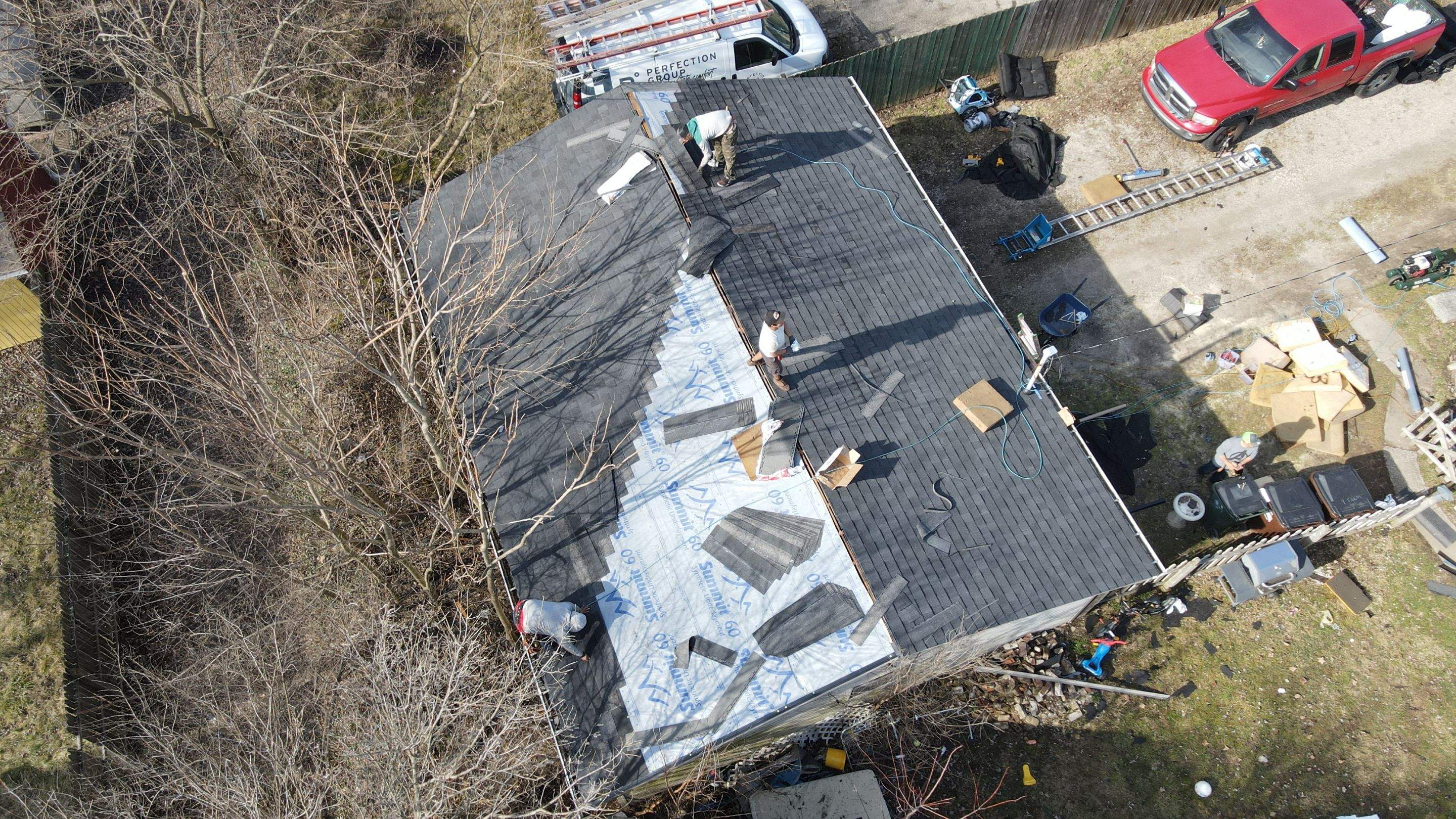 3 Layers and full Re-Deck!!!! by Tamlin Roofing