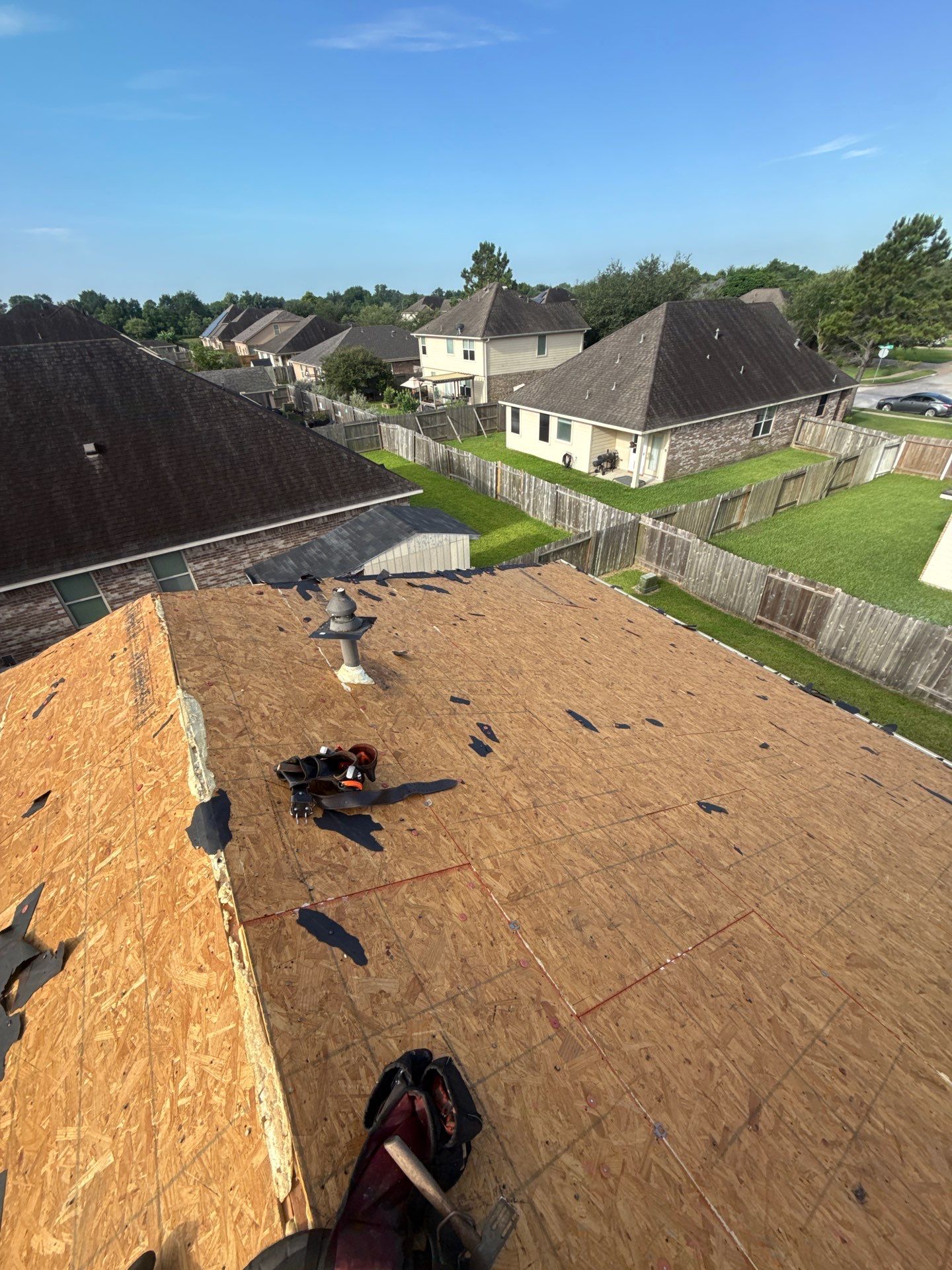 Roof Replacement in Pearland TX by Roof Repair Company