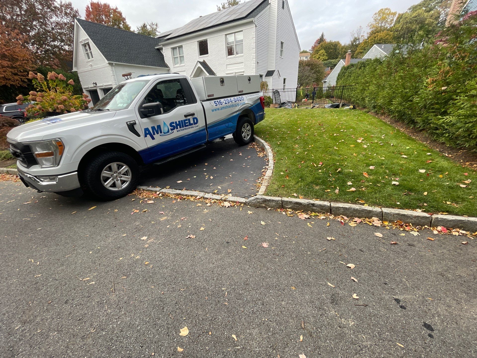 Sheldon St • Ardsley, NY 10502 by A.M. Shield Waterproofing, Corp.