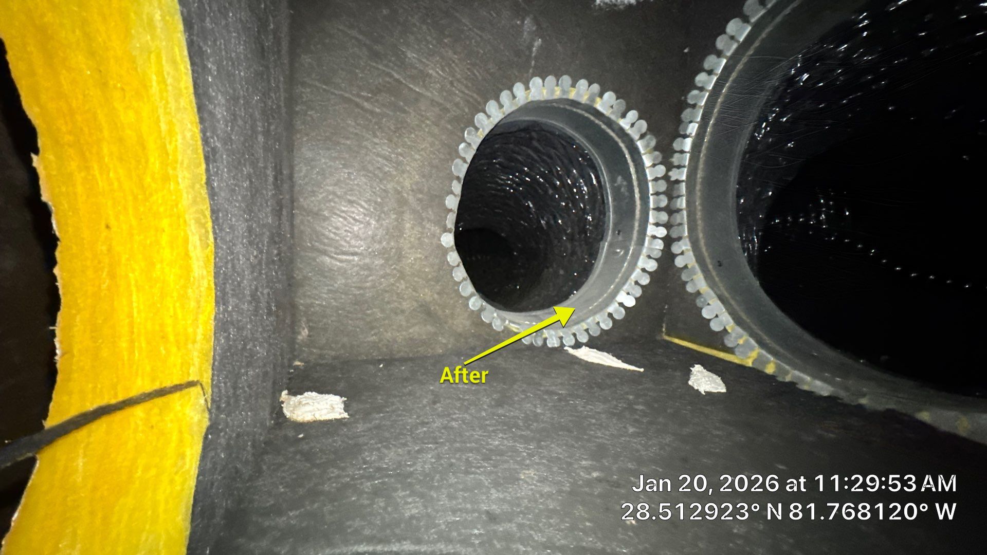 Air Duct and Dryer Vent Cleaning Encapsulation in Clermont by Hygienic Air, Inc