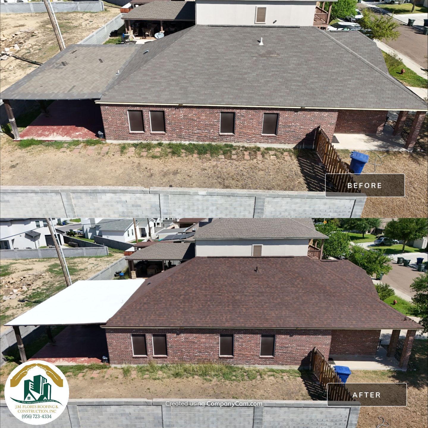 Residential Roofing Installation using Owens Corning - Oakridge by JM Flores Roofing & Construction, Inc