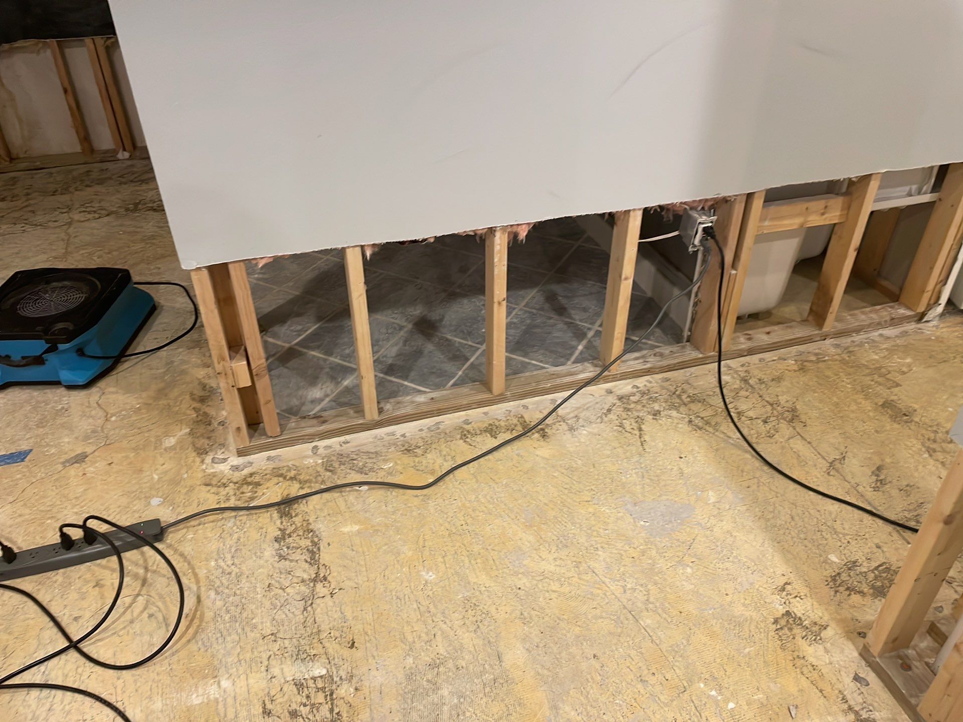 Project in Farmington Hills by EzDry Water Mitigation & Property Restoration