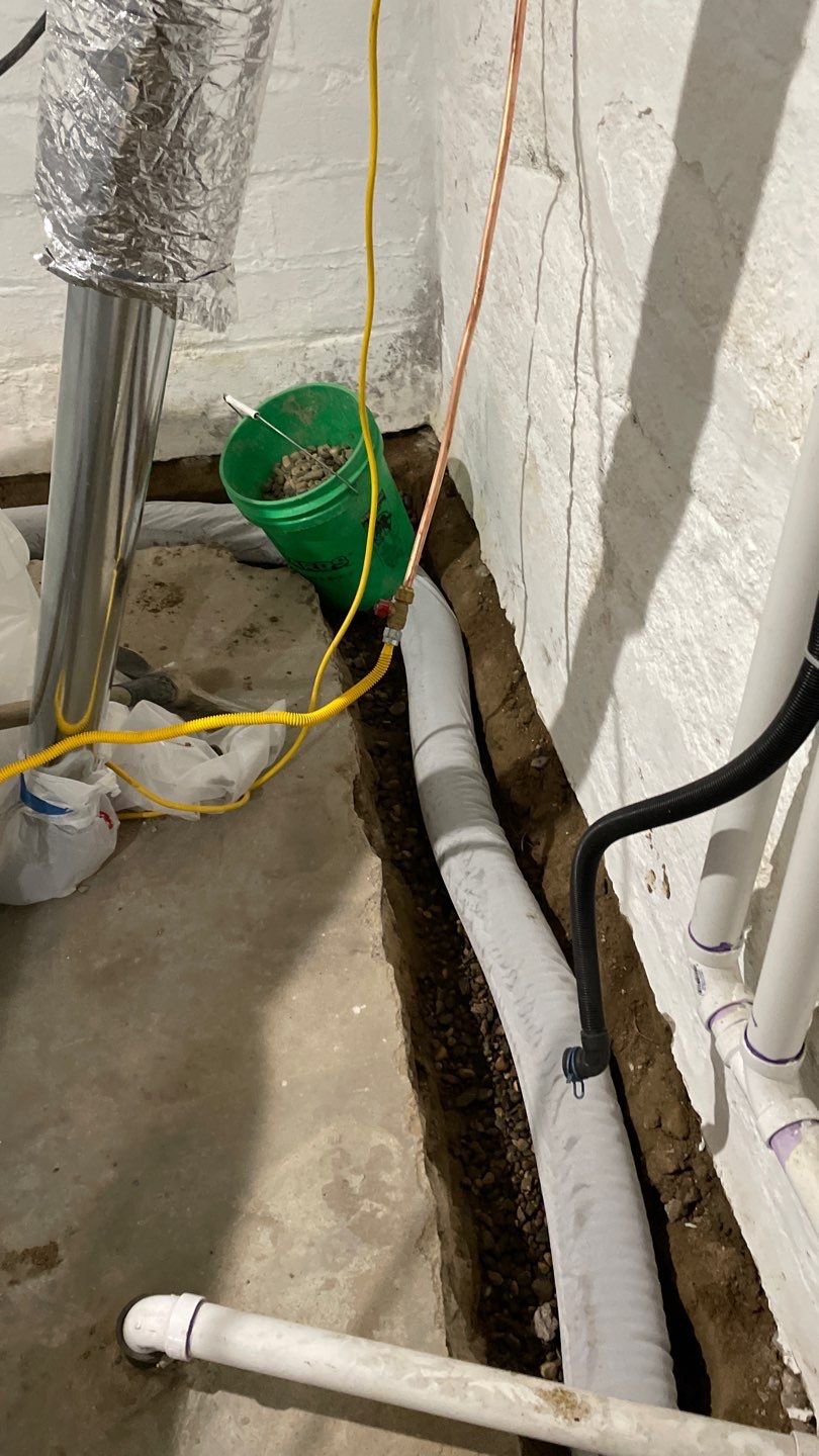 Interior Drain Tile & Wall Drainage in Northeast Minneapolis by Waterproofing Northeast