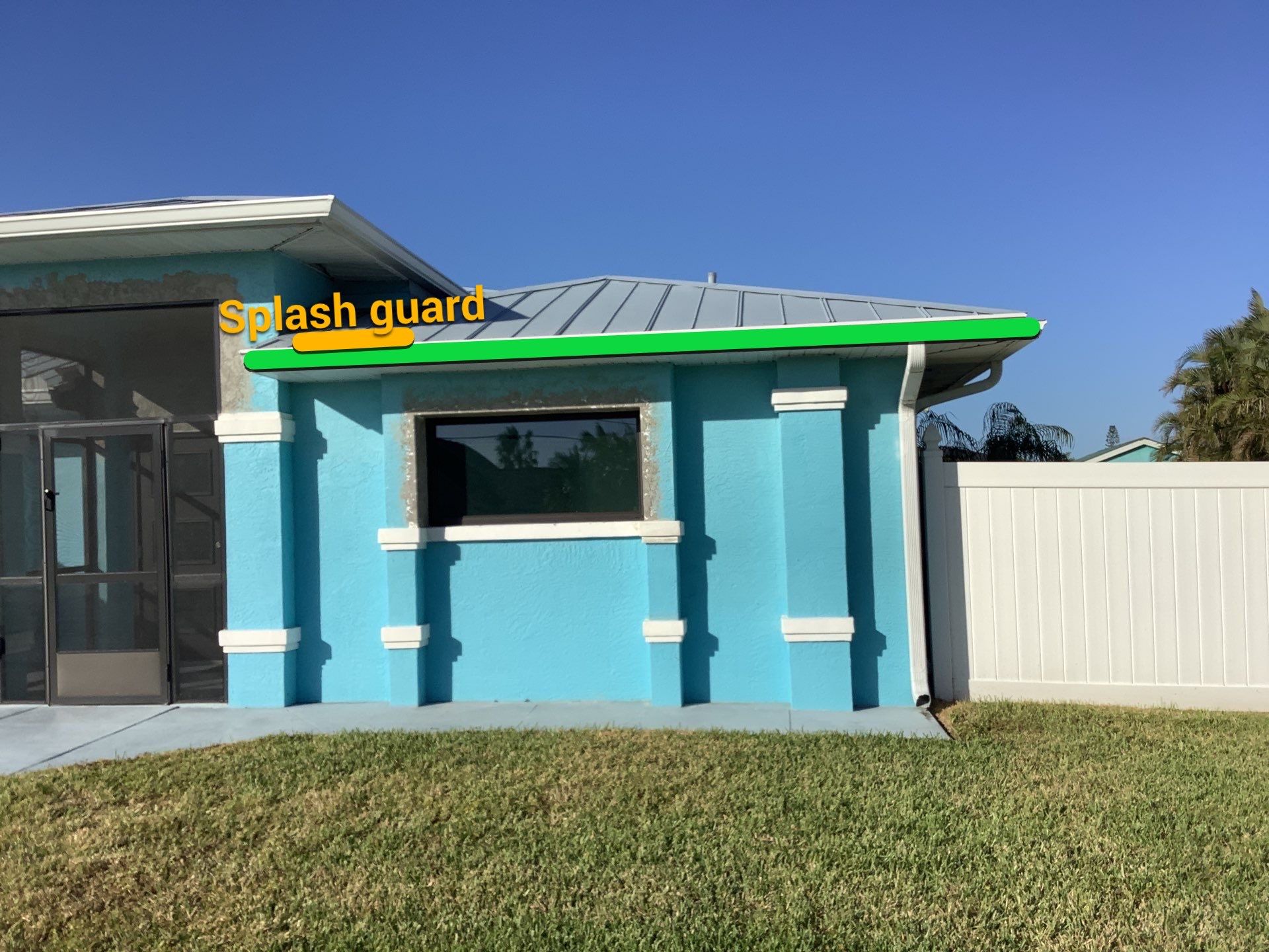 Residential Seamless Gutter Upgrade in Cape Coral FL by Gutter Professors