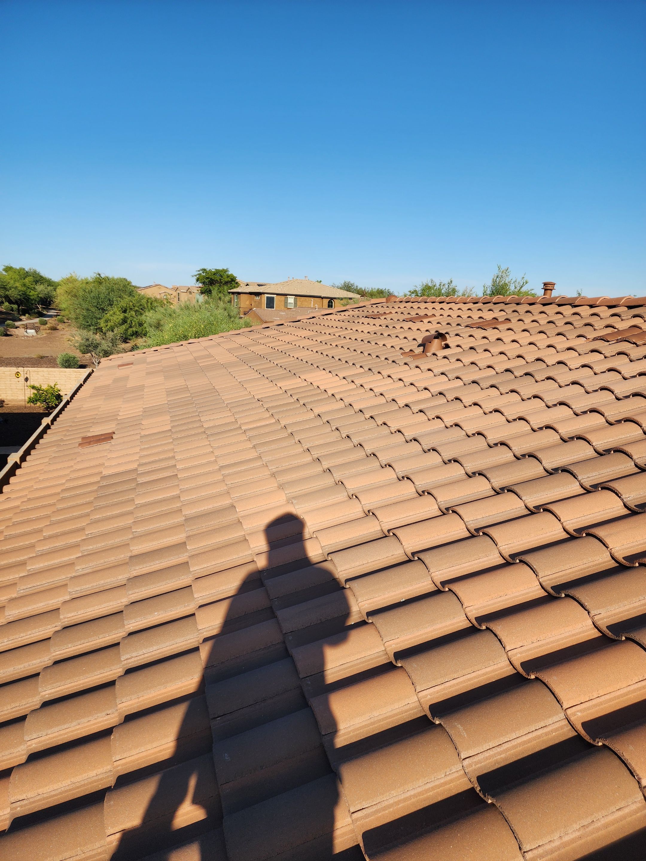 Terracotta Concrete Tile by Reimagine Roofing