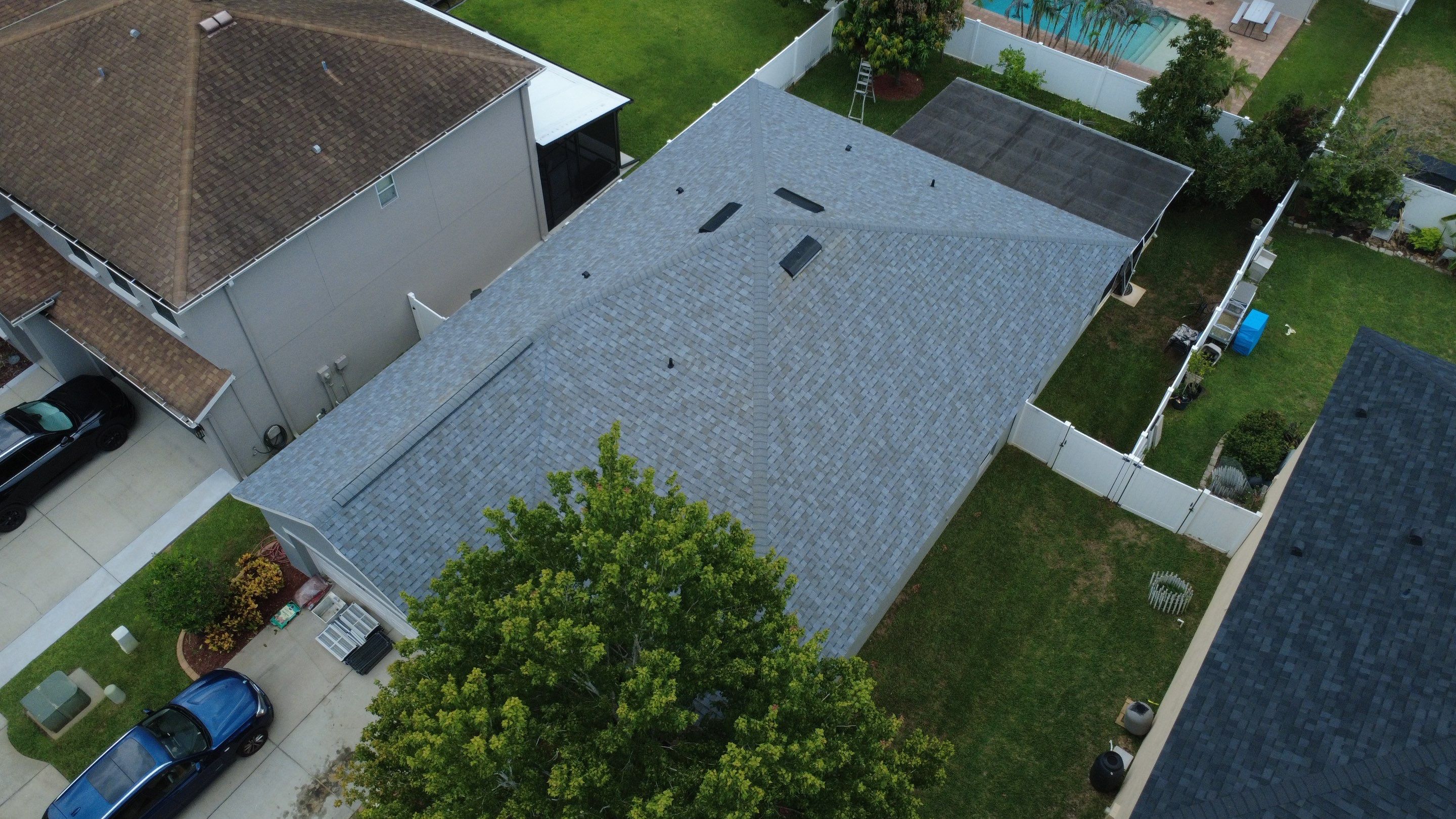 Roof Replacement in Lutz, FL by Steadfast Roofing 