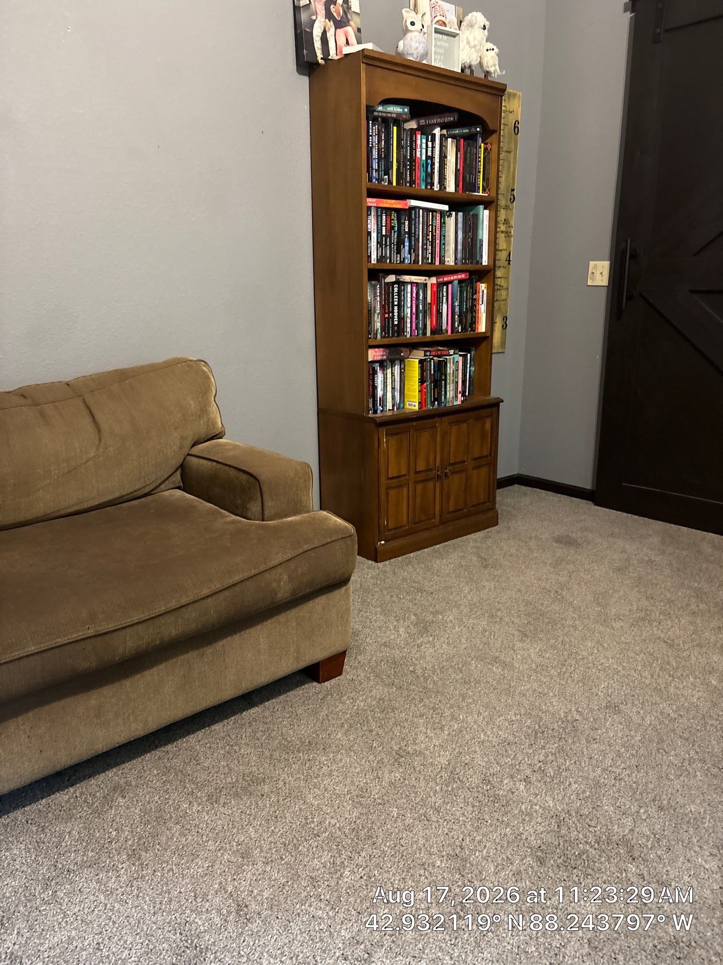 Custom Sliding Barn Door and Industrial Ceiling Fan Installation in Waukesha by CompanyCam Sales Demo