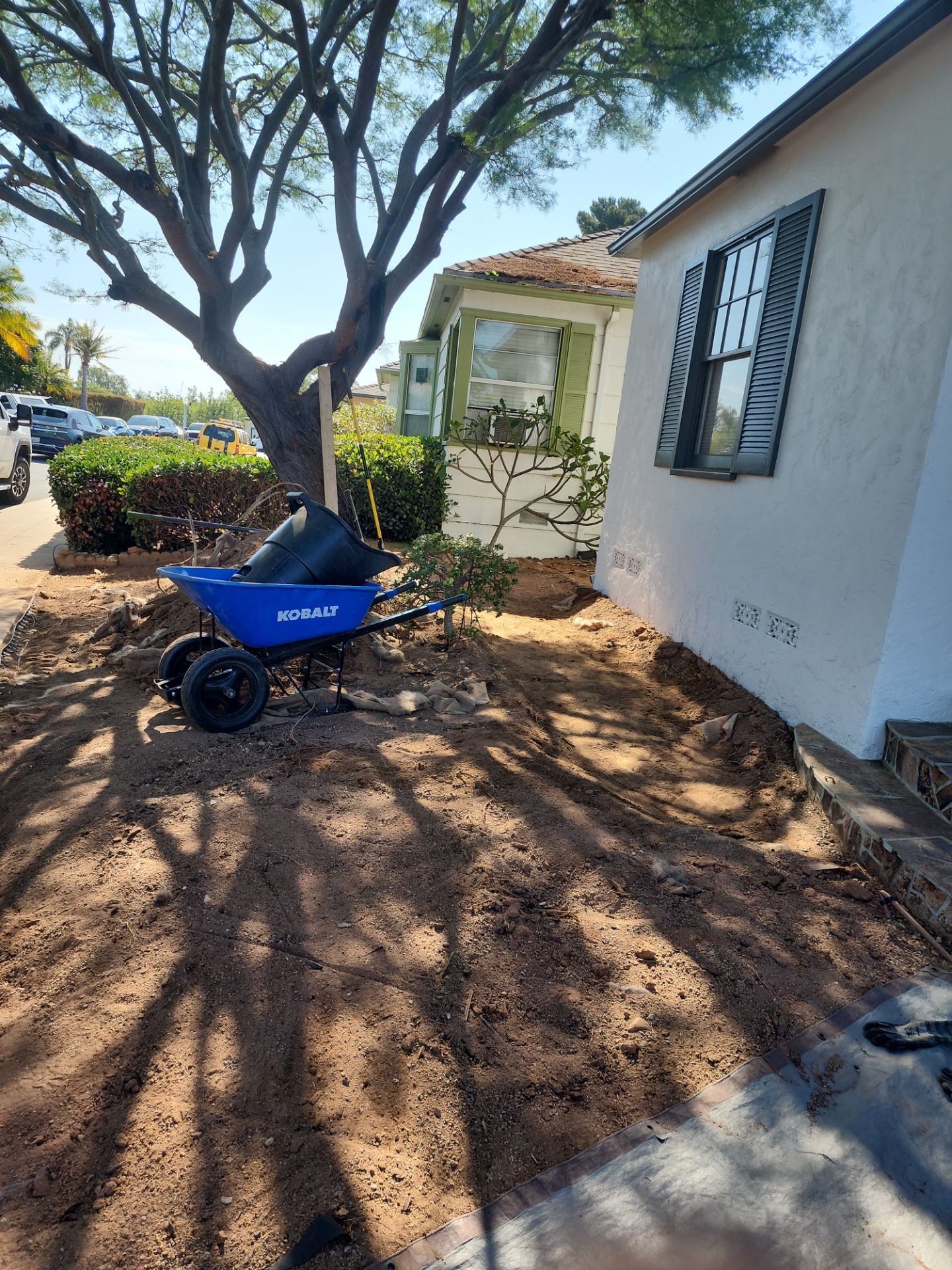 Xeriscape Transformation with River Rock and Irrigation in San Diego by Yard Techs