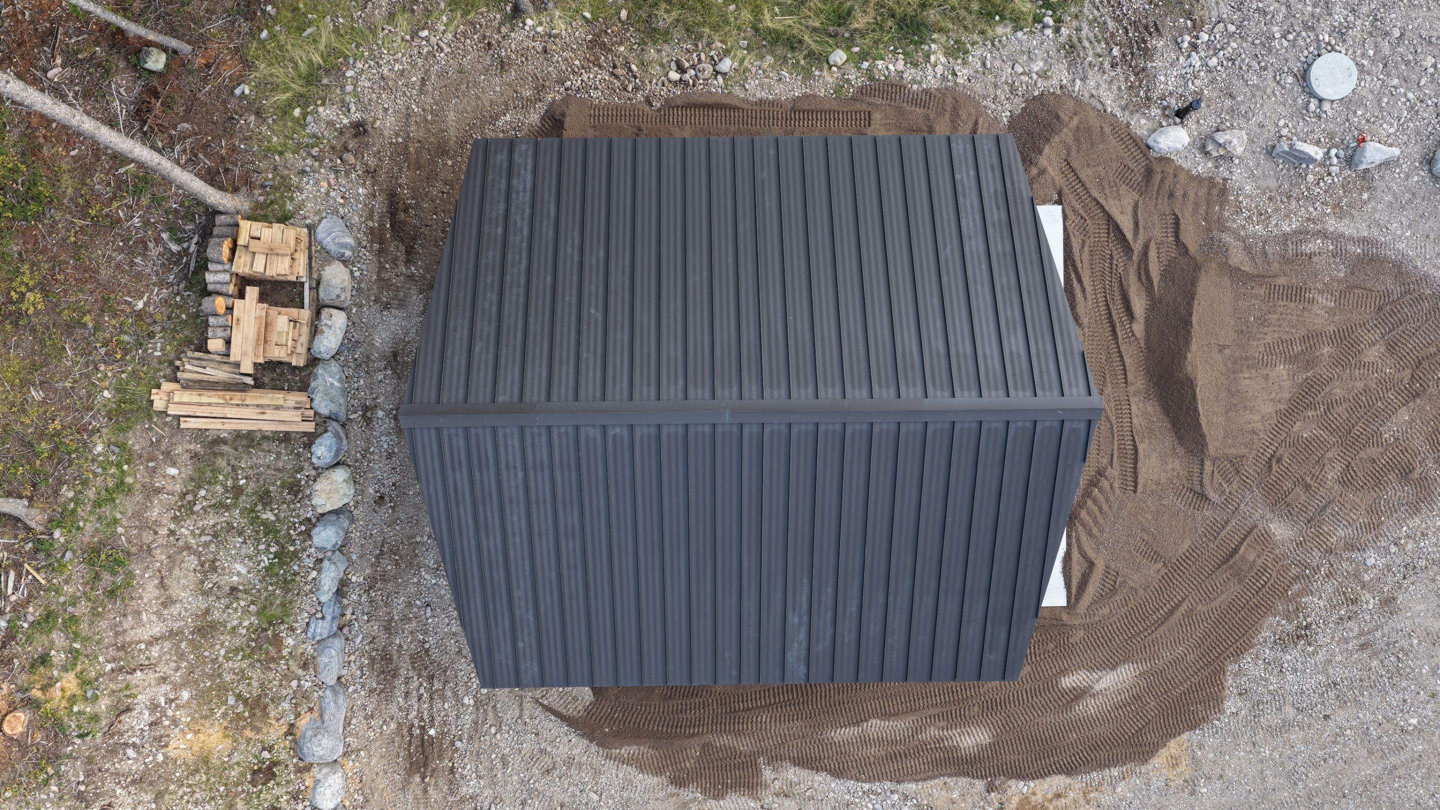 Mechanical Lock Standing Seam - CMG ULG Dark Bronze  by Montana Roofing Solutions