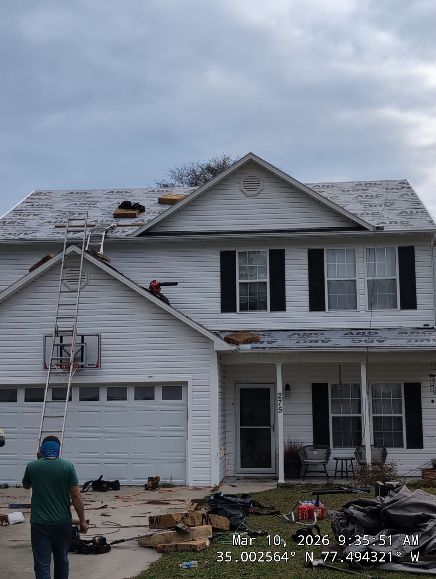Roof Replacement in Trenton NC  by RGR Construction and Roofing, LLC