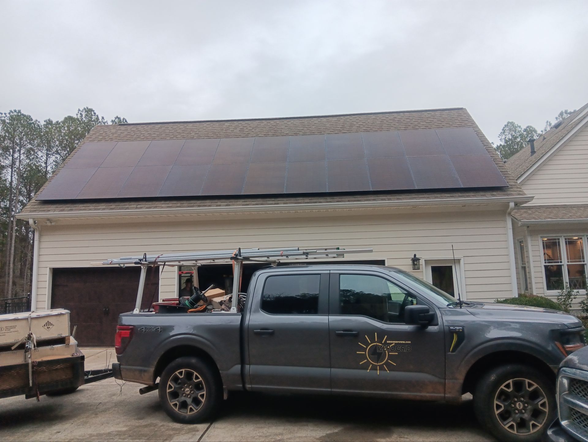 Senoia Ga Project by Zero Grid Power Solutions