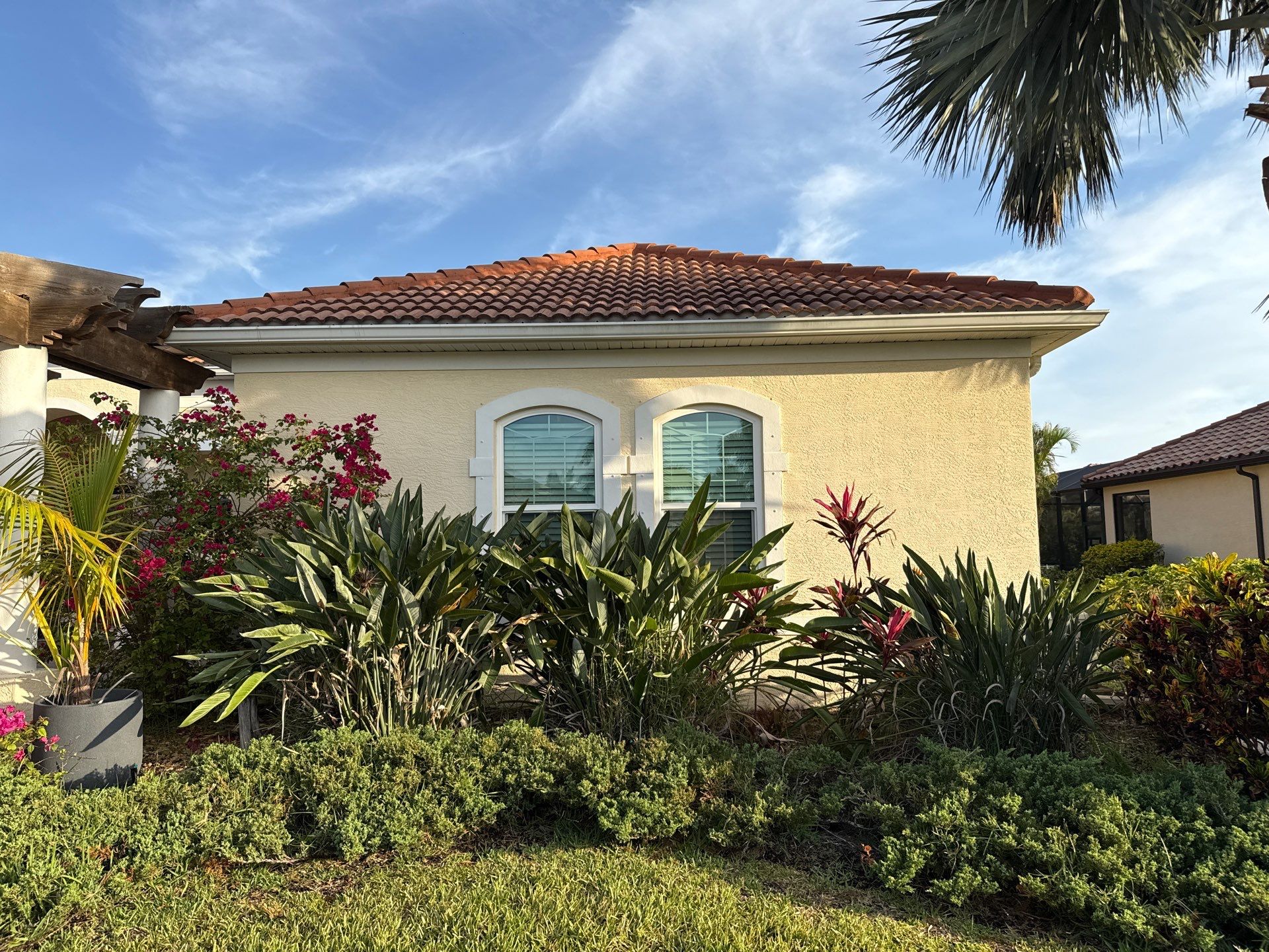 Roof Cleaning & Gutter Brightening | The Inlets Community | Manatee River | Bradenton, FL by Sunshine AquaWash