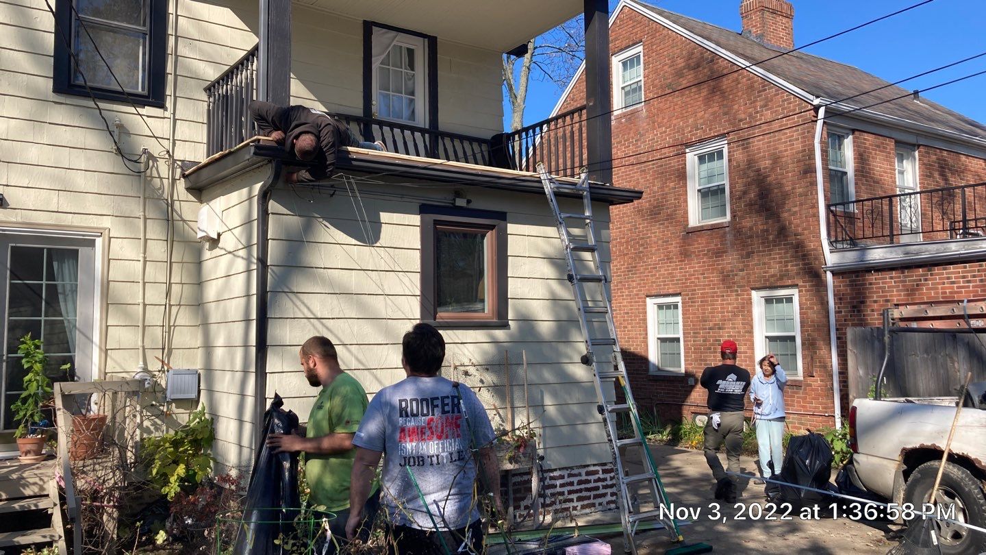 Residential Roofing Installation using owens corning duration, Harbor Blue by Absolute Roofing and Construction