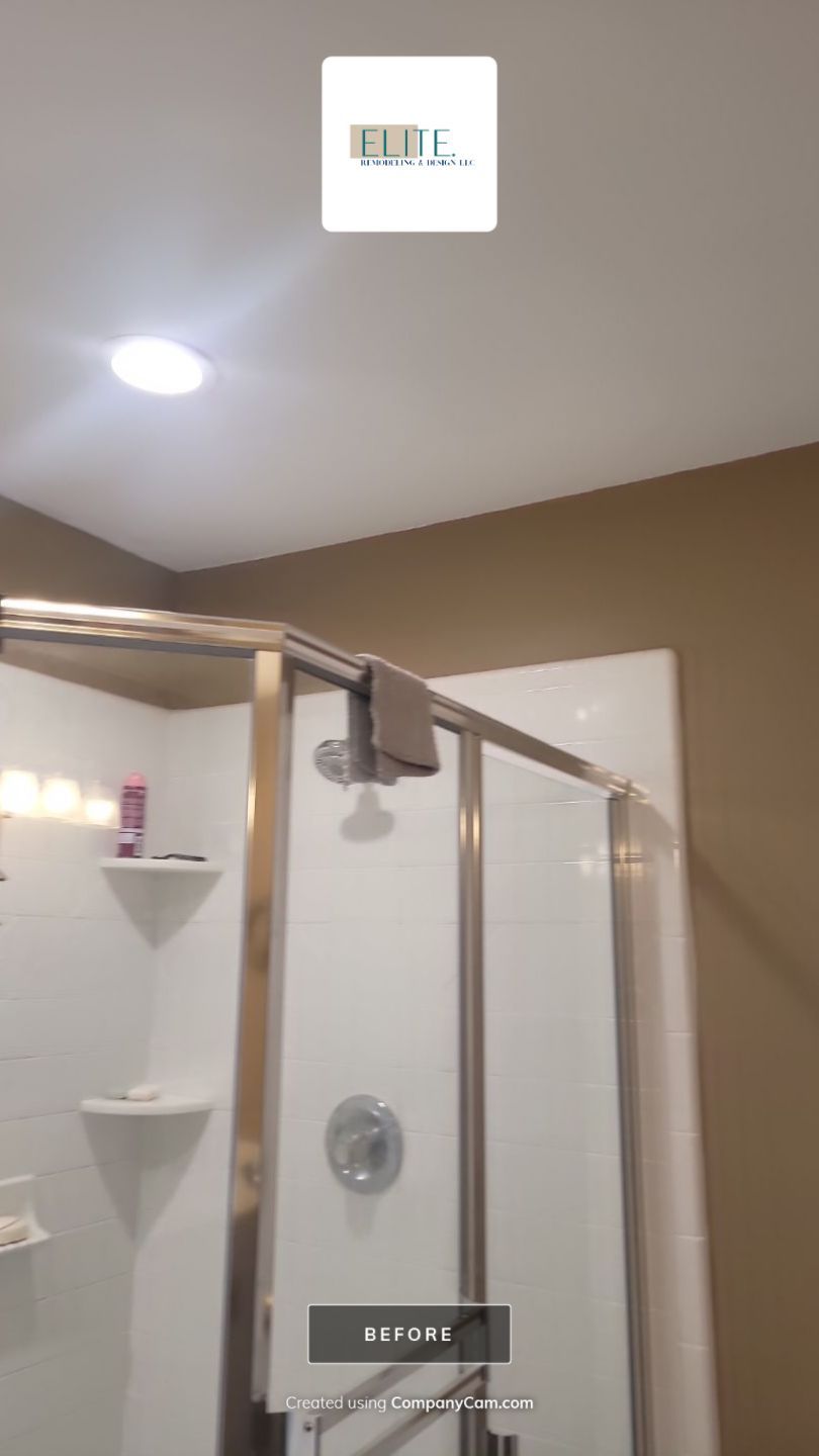 Holly Springs Stunning Shower Remodel by Elite Remodeling and Design LLC