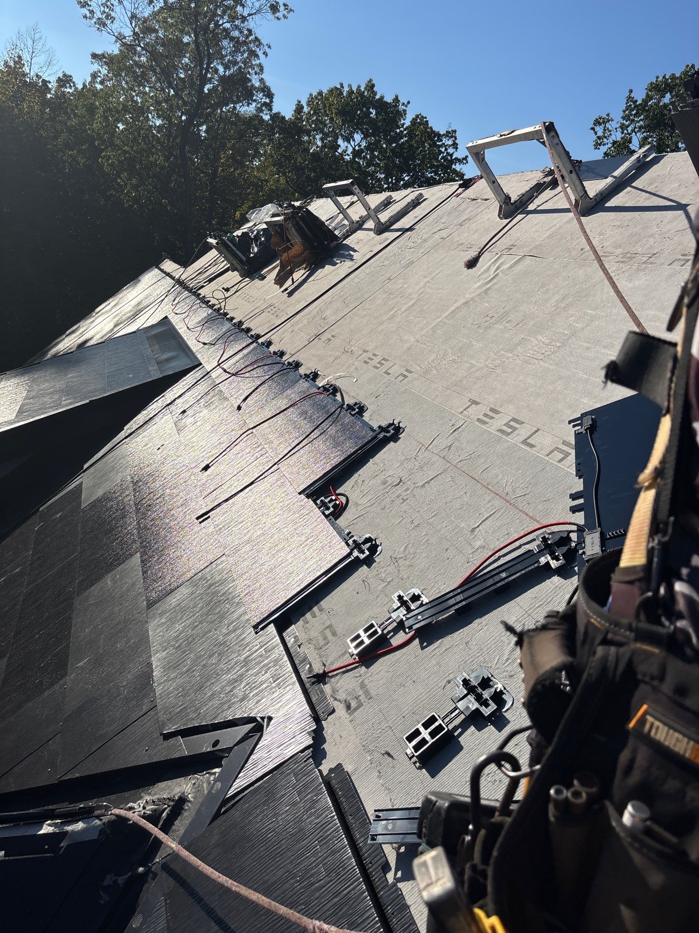 STUNNING Tesla Solar Roof in Virgina by American Home Contractors