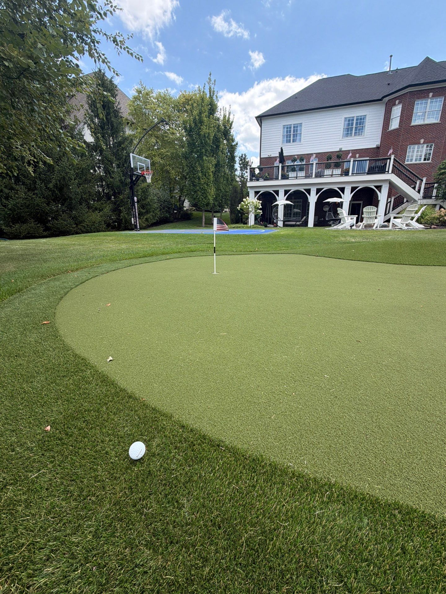 Sand Trap & Putting Green in Noblesville, IN by ForeverLawn NEIN/INDY