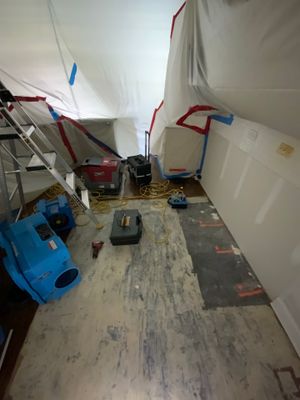 Water Damage Project in Sneads Ferry 