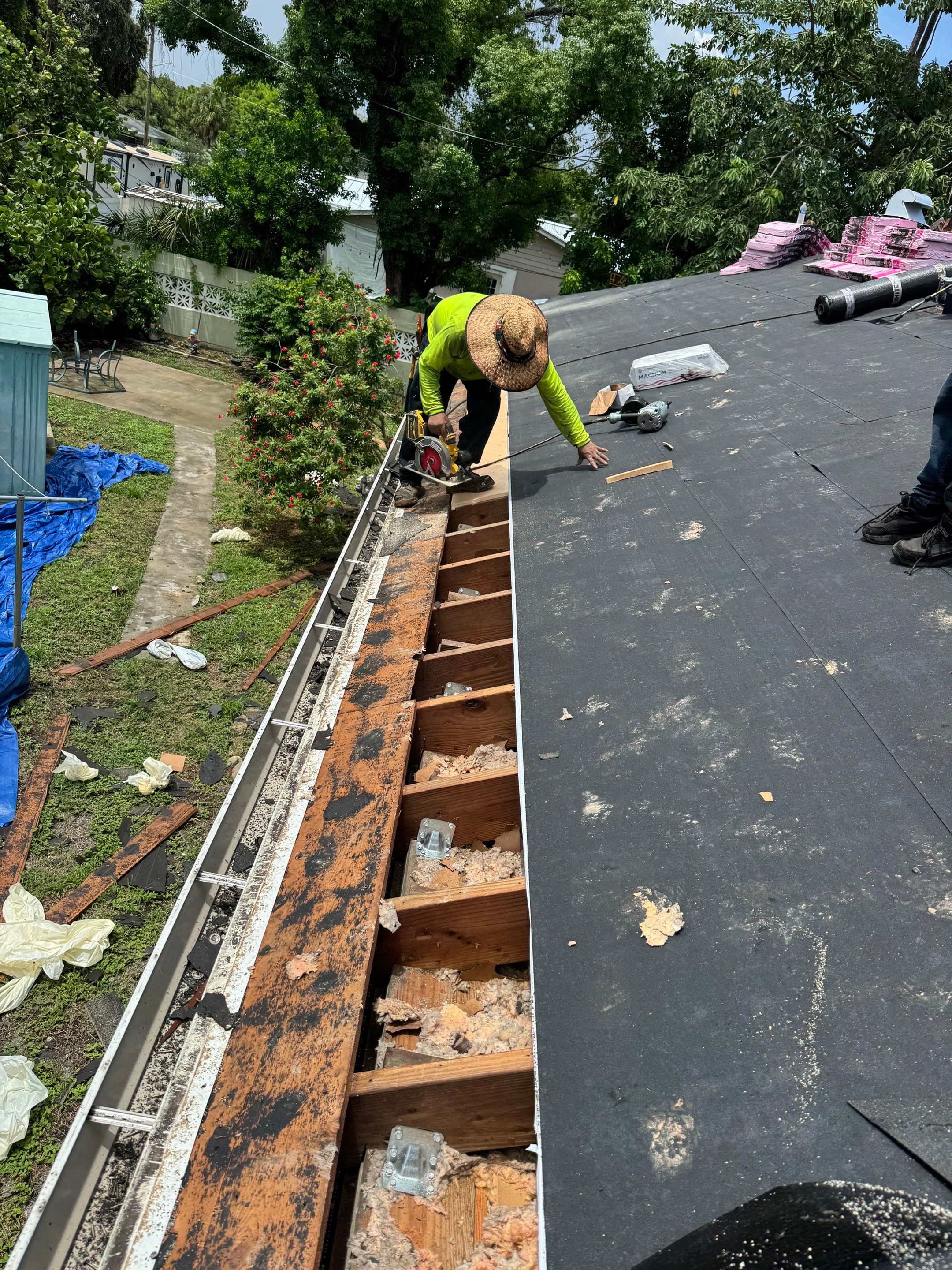 Project in St. Petersburg 33712 by Mitchell Roofing Company LLC