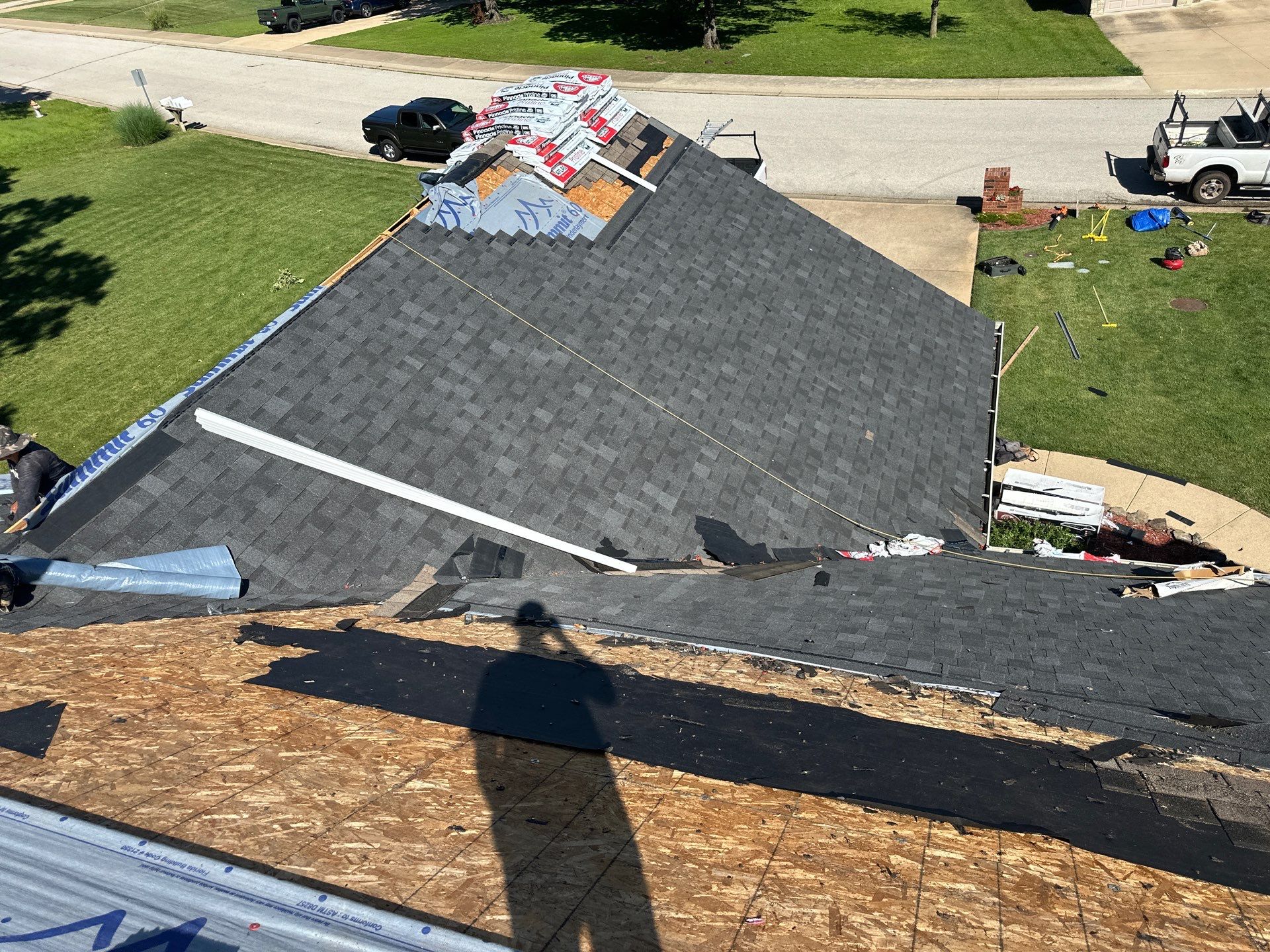 Residential Roofing Install - Atlas Pinnacle Pristine - Color Black Shadow  by Titan Commercial & Residential Roofing 