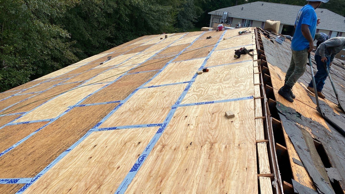 Residential Roofing Installation using Roof Replacement by American Roofing & Construction LLC