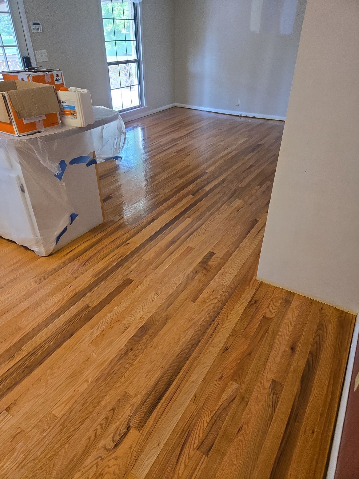 Natural Satin Refinish  by Footprints Floors of Nashville
