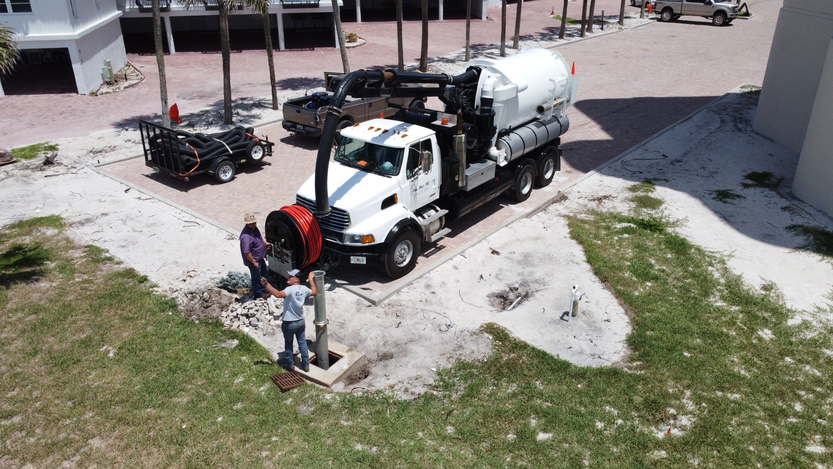 Condo Storm Water System Maintenance by APS Power & Water