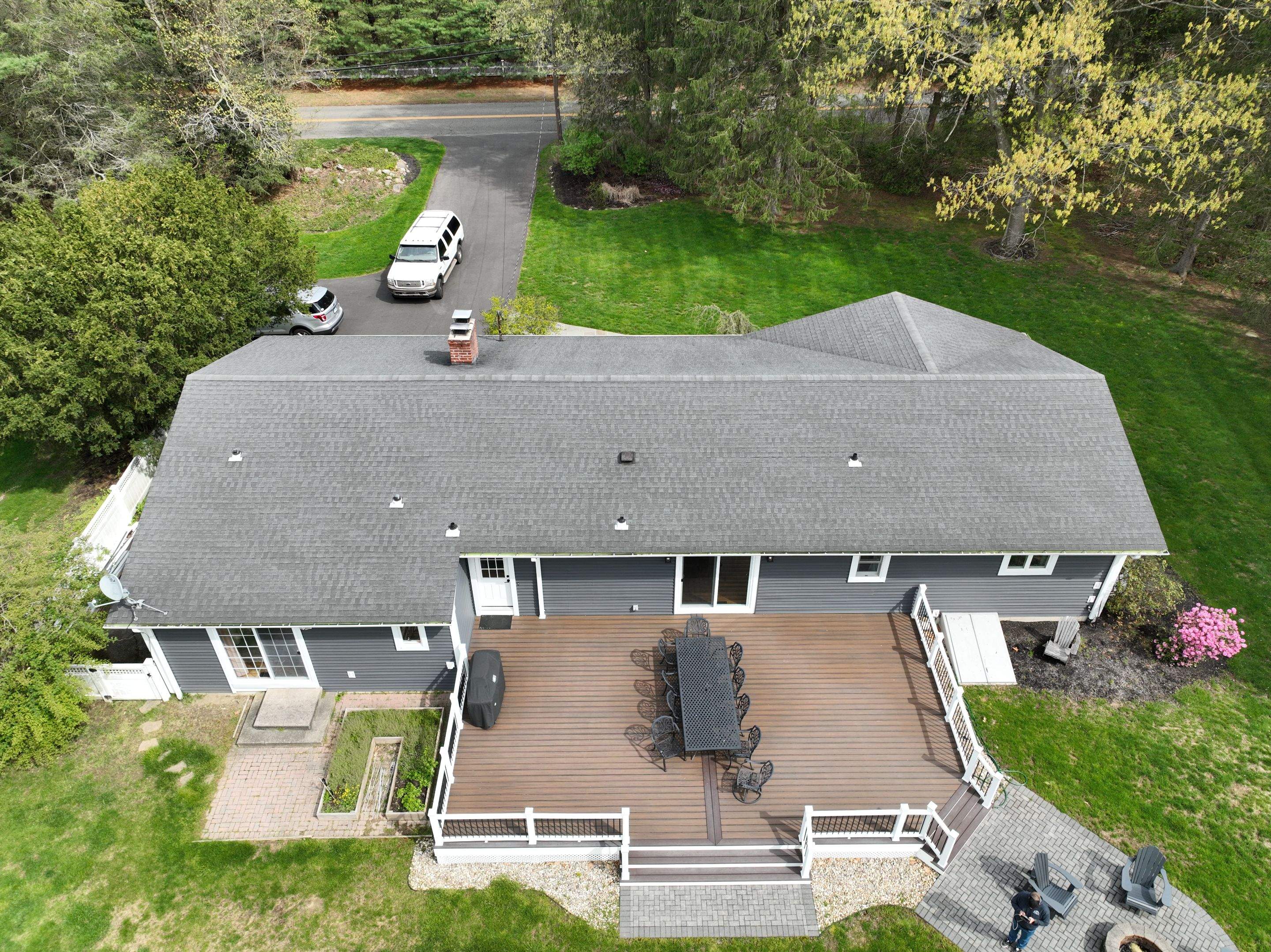 Residential Roofing Installation using Owens Corning Duration Onyx Black by A Plus Exterior