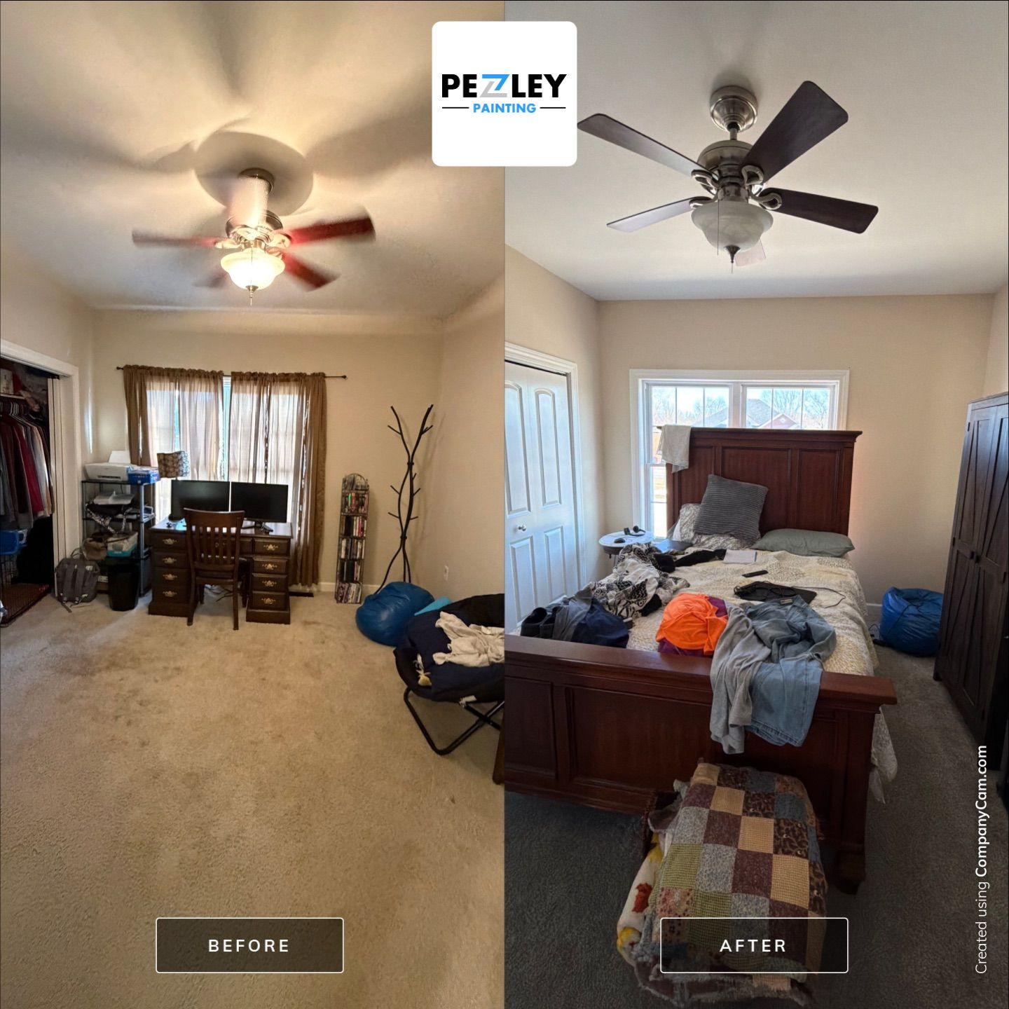 Interior Repaint off Lorenzo Green by Pezley Painting