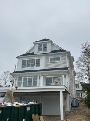 Gutter Installation using 5" and 6" K-Style Aluminum Gutter