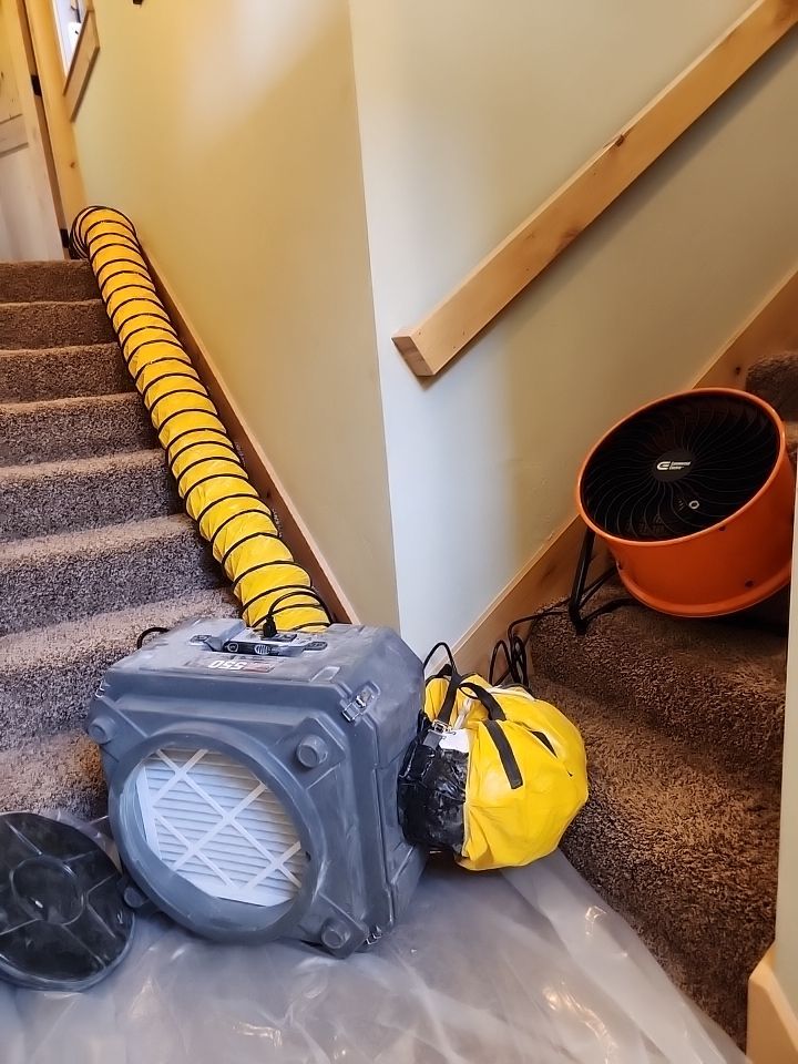 Water Damage Remediation and Generator Shed by The Tahoe Tradesman