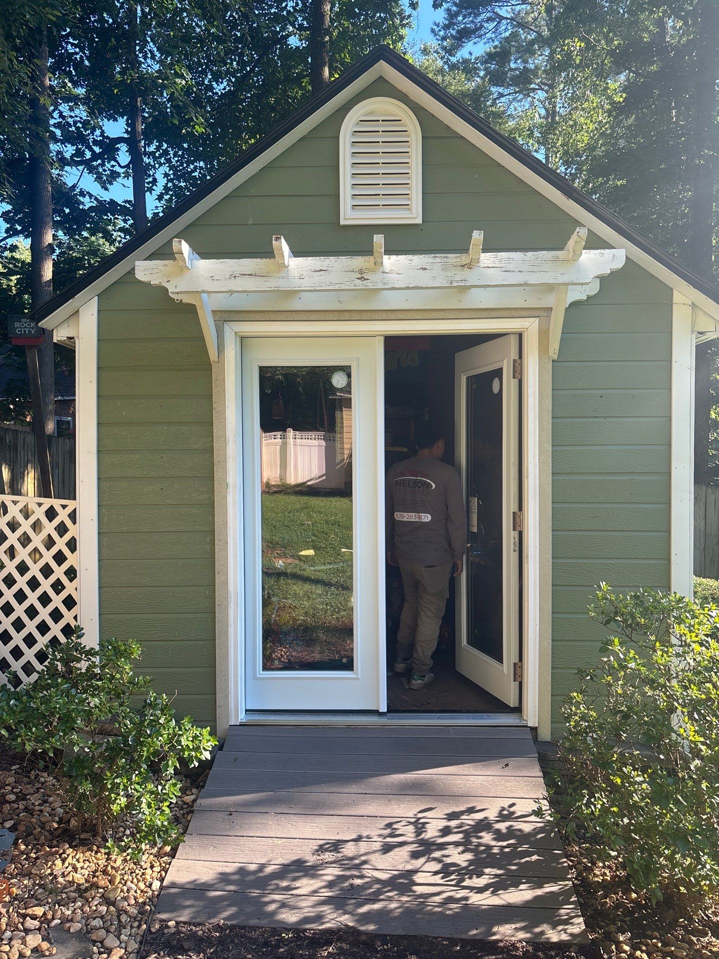 James Hardie Siding Install, Rotten Wood and Gutter Replacement and Exterior Painting by Nelson Exteriors 