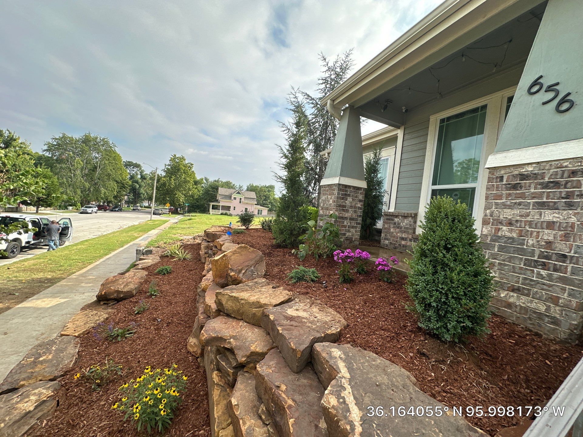 Project in Tulsa by Greenscapes Outdoor
