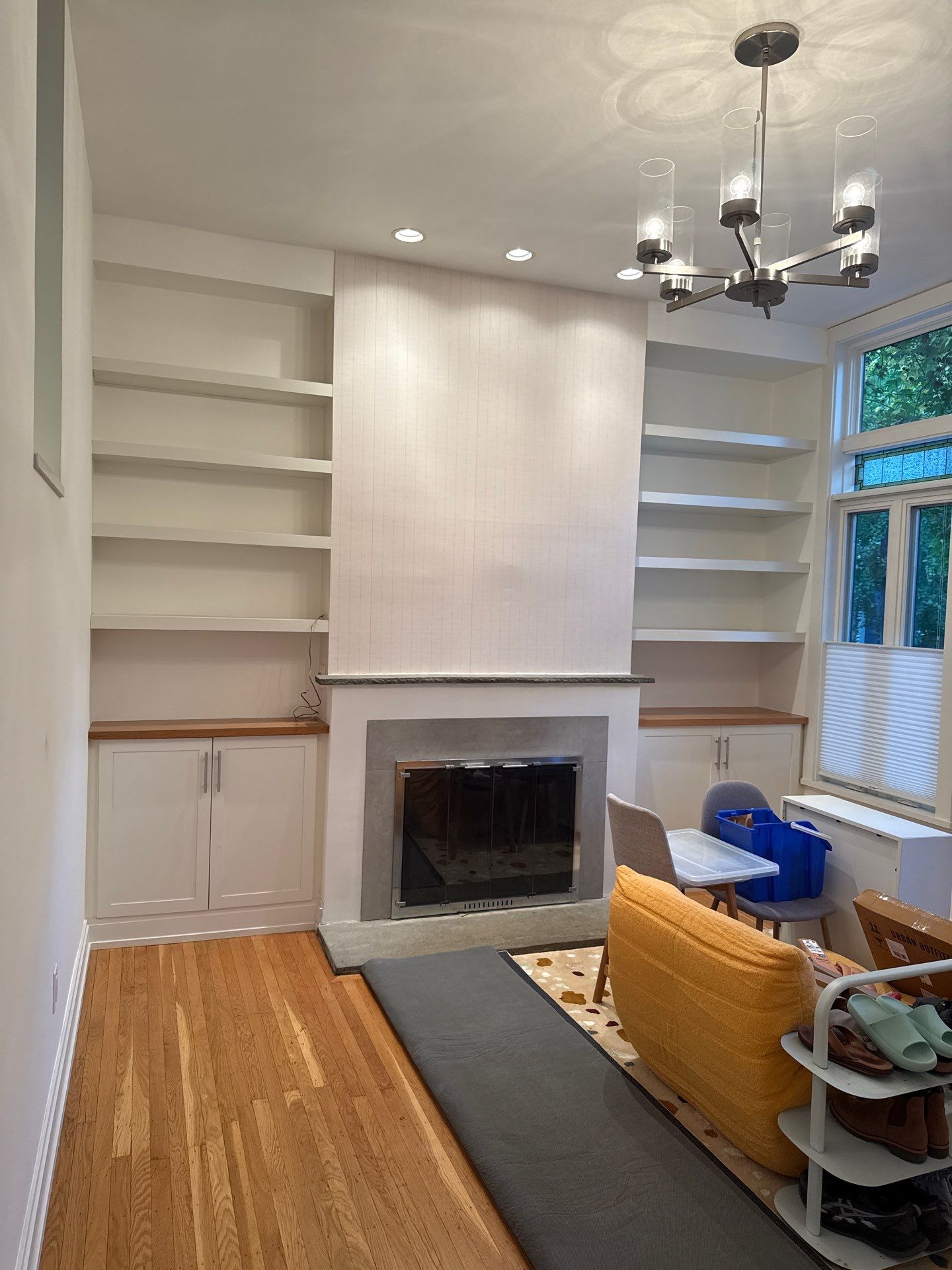 Living Room and Stairwell Refresh in Society Hill by Groovy Hues
