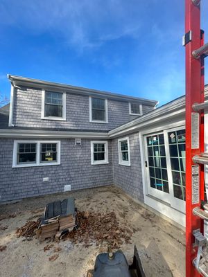 Gutter Installation using 5" K-Style Aluminum Gutter in Plymouth, MA