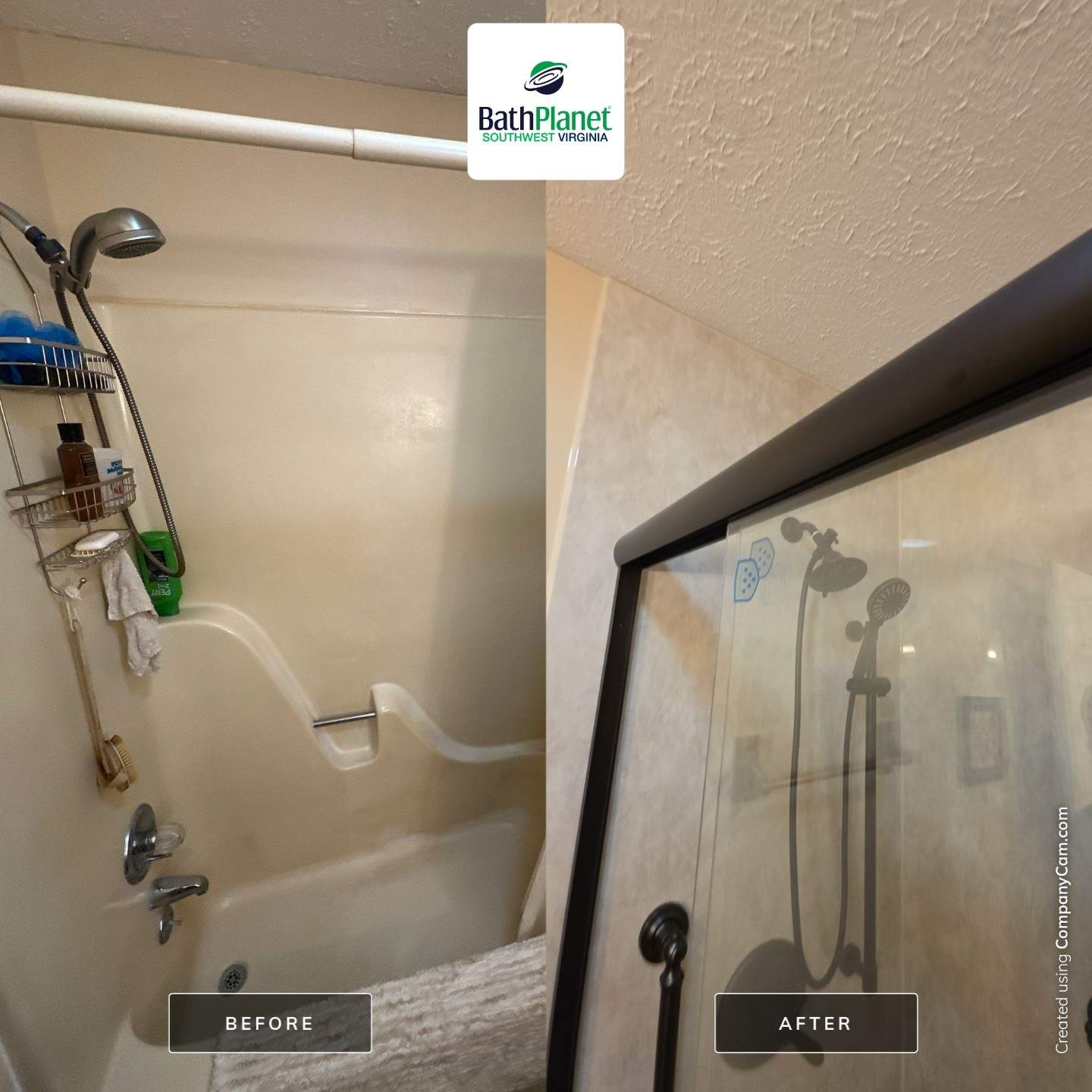 Tub to Shower by BathPlanet SW Virginia