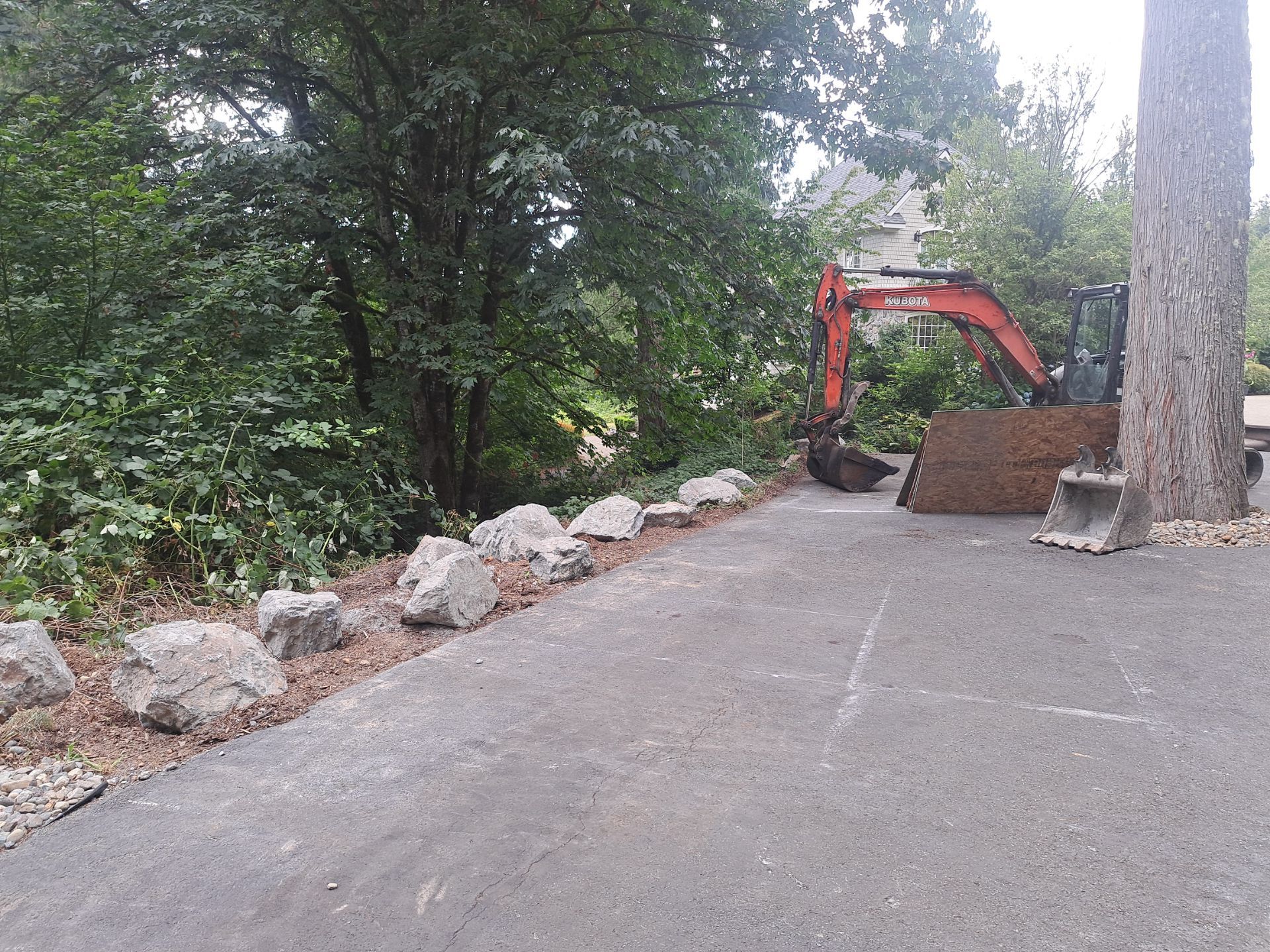 Jim | Rockery Wall, Landscaping, Road Repair & Sealcoating by Jireh Asphalt & Concrete Inc 