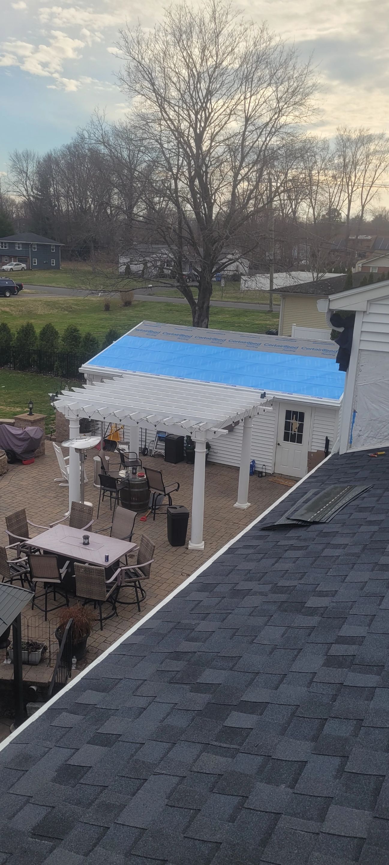 Bristol customer with professionally installed new roof! by DiGiorgi Roofing and Siding Inc